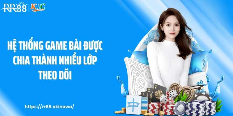 Hệ thống game bài được chia thành nhiều lớp theo dõi