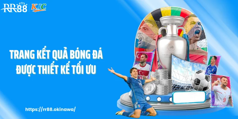 Trang kết quả bóng đá được thiết kế tối ưu